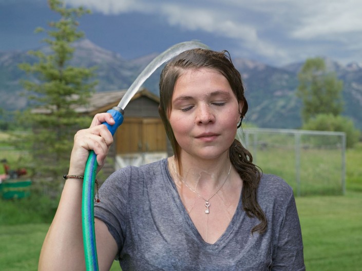 Amanda after a Birthday Party, Jackson, Wyoming 2010